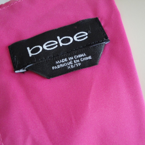 Bebe hot pink romper shorts Size XS - Picture 3 of 7